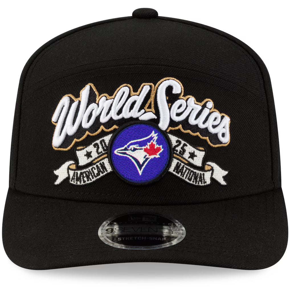 Toronto Blue Jays MLB New Era Men Black 9Seventy American League Champions Locker Room Snapback product image 3, provided