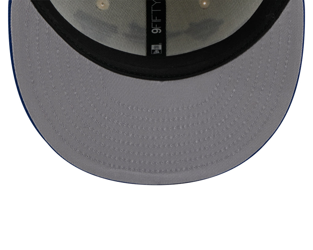 Toronto Blue Jays MLB New Era Men Cream/Royal Blue 9Fifty Two Tone Archive Snapback product image 7, provided for visual