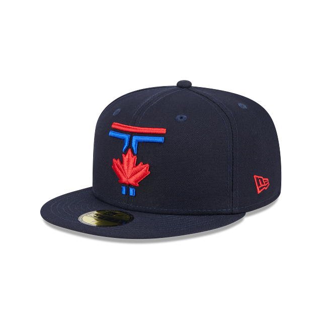 Toronto Blue Jays MLB New Era Men Navy 59Fifty 2024 City Connect Fitted Hat product image 1, provided for visual reference