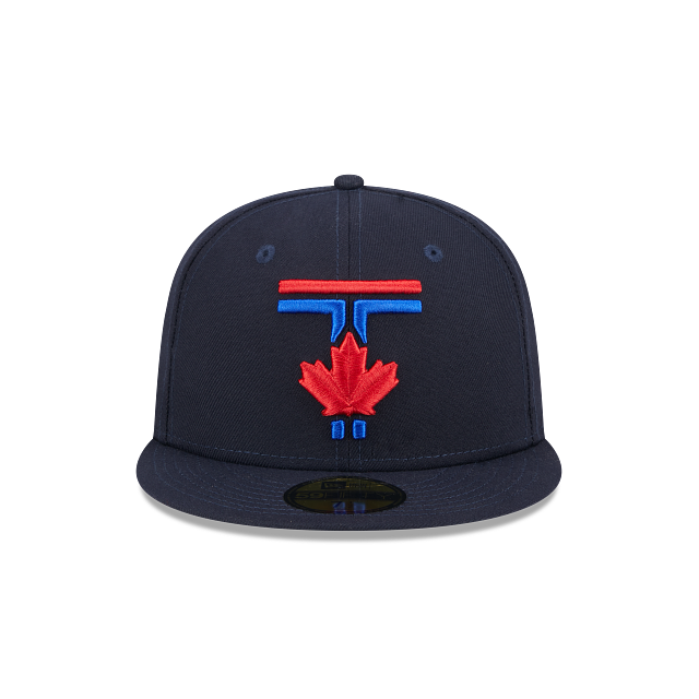 Toronto Blue Jays MLB New Era Men Navy 59Fifty 2024 City Connect Fitted Hat product image 4, provided for visual reference