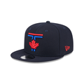 Toronto Blue Jays MLB New Era Men Navy 9Fifty 2024 City Connect Snapback product image 1, provided for visual reference and