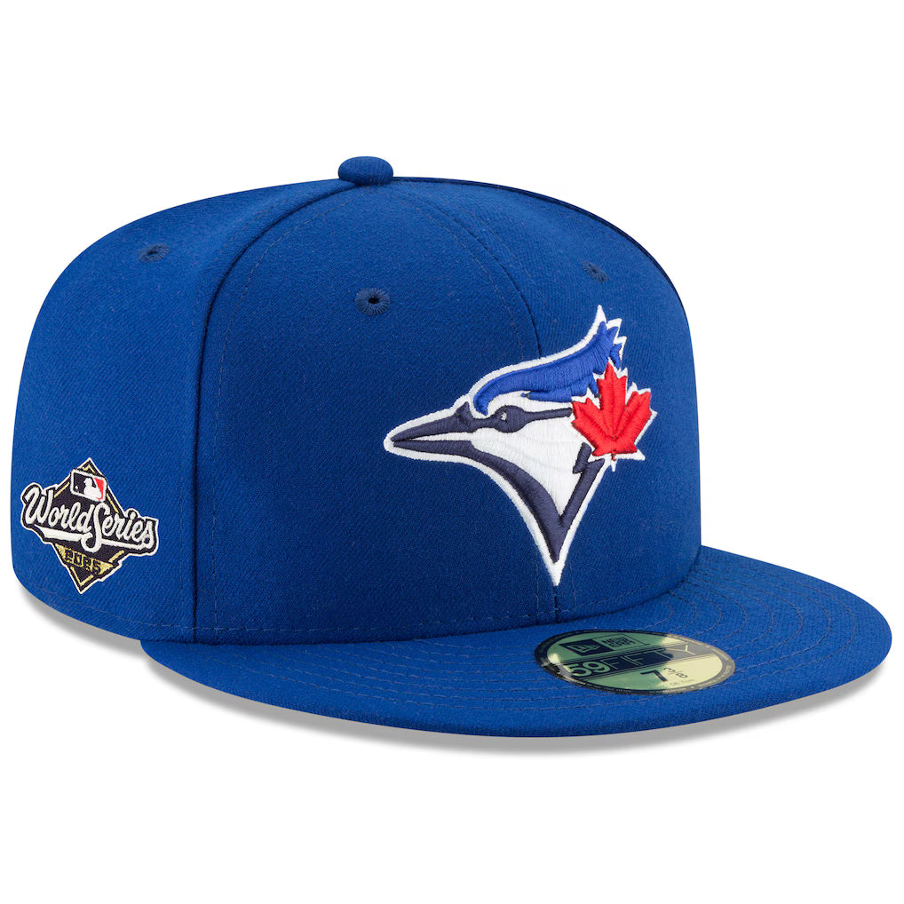Toronto Blue Jays MLB New Era Men Royal Blue 59Fifty 2025 World Series Side Patch Fitted Hat product image 1, provided for