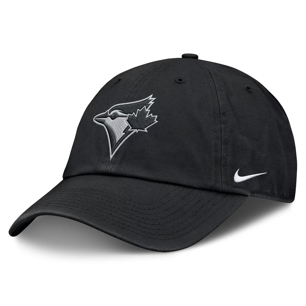 Toronto Blue Jays MLB Nike Men Black Tonal Club Adjustable Hat product image 1, provided for visual reference and product