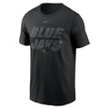 Toronto Blue Jays MLB Nike Men Black Tonal Collection T-Shirt product image 1, provided for visual reference and product