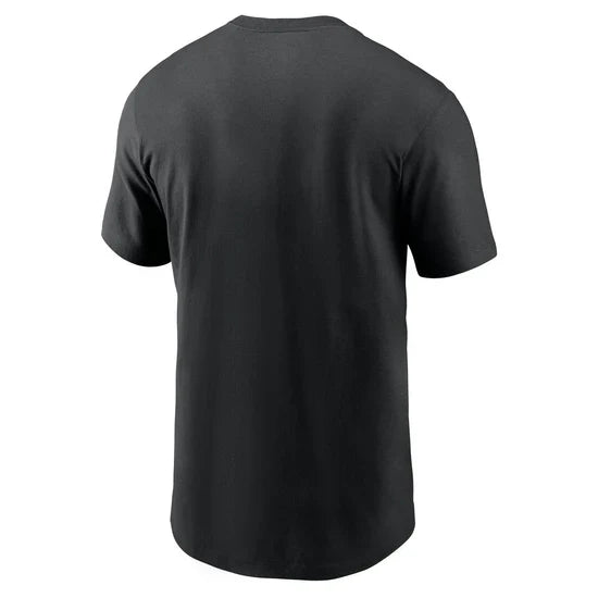 Toronto Blue Jays MLB Nike Men Black Tonal Collection T-Shirt product image 2, provided for visual reference and product