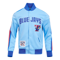 Toronto Blue Jays MLB Pro Standard Men Light Blue Cooperstown Game Day Double Knit Jacket product image 1, provided for