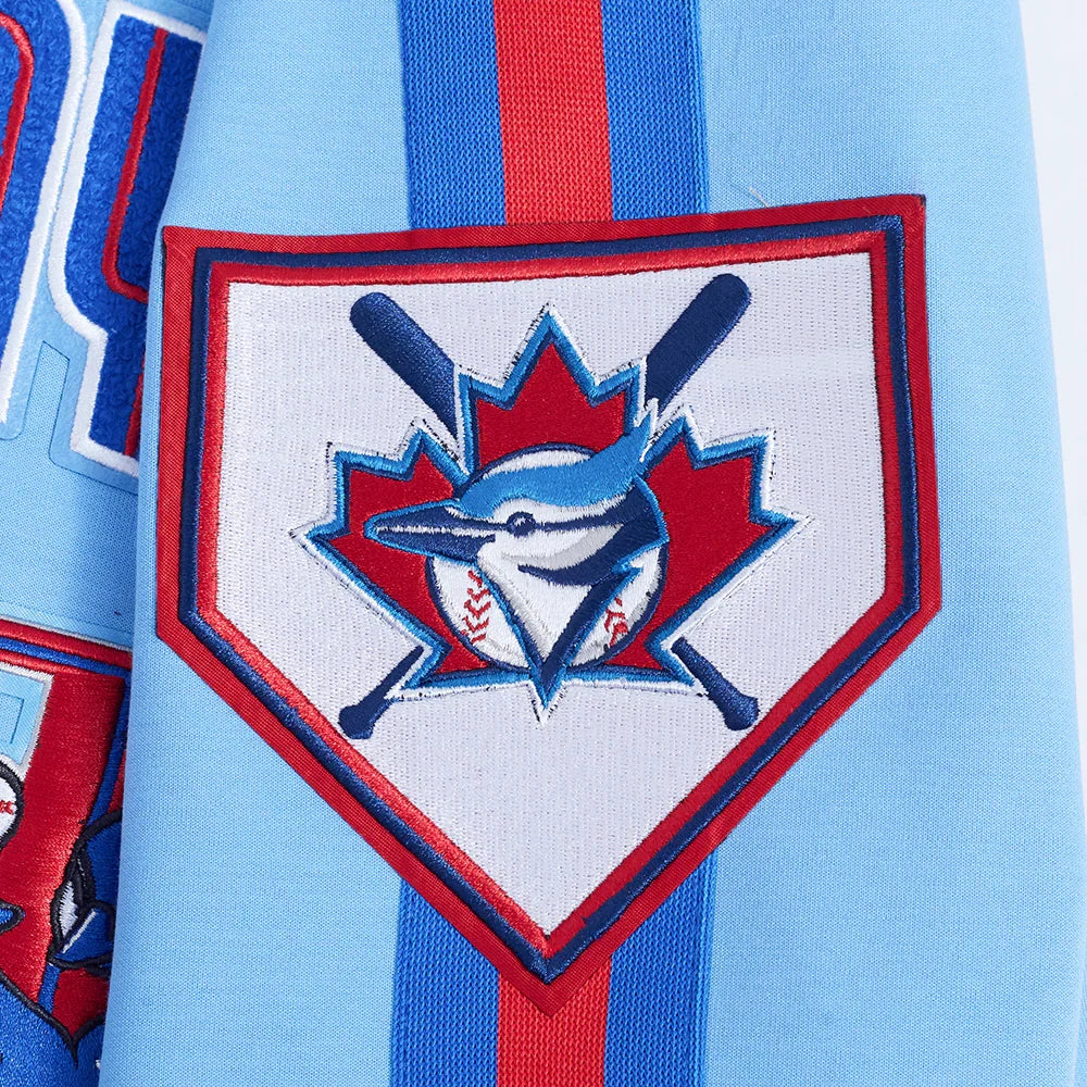 Toronto Blue Jays MLB Pro Standard Men Light Blue Cooperstown Game Day Double Knit Jacket product image 7, provided for