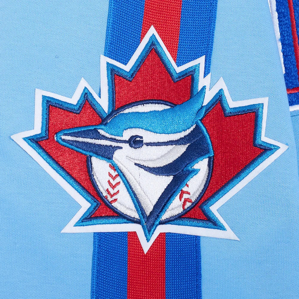 Toronto Blue Jays MLB Pro Standard Men Light Blue Cooperstown Game Day Double Knit Jacket product image 8, provided for