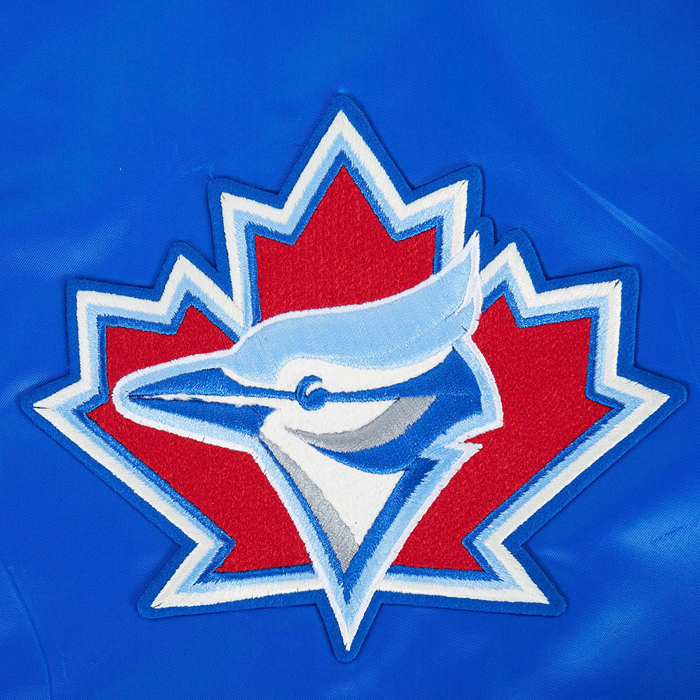 Toronto Blue Jays MLB Pro Standard Men Royal Blue Modern Originals Satin Jacket product image 7, provided for visual