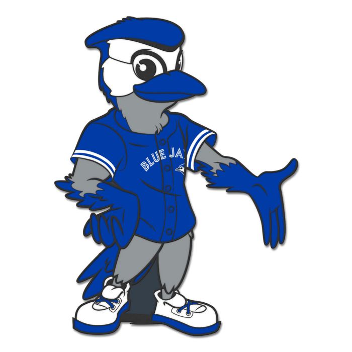 Toronto Blue Jays MLB WinCraft Mascot Collector Enamel Pin product image 1, provided for visual reference and product detail