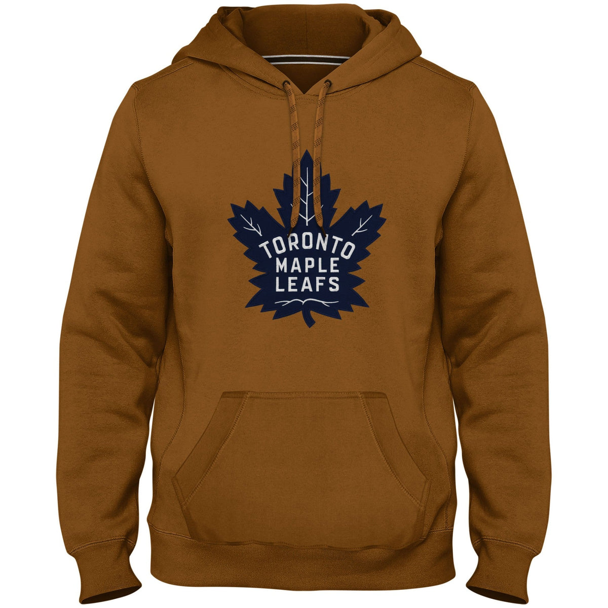 Toronto Maple Leafs NHL Bulletin Men Dune Express Twill Blue Logo Hoodie product image 1, provided for visual reference and