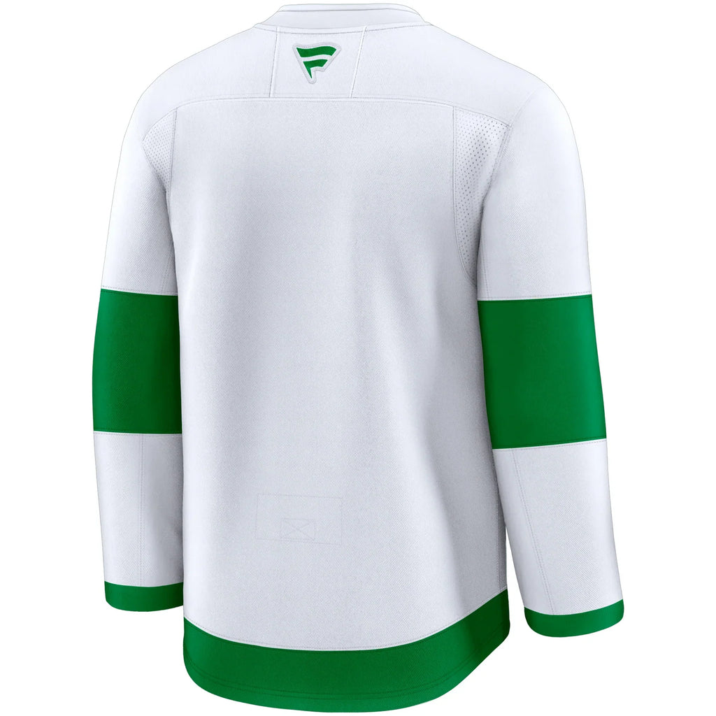 Toronto Maple Leafs NHL Fanatics Branded Men White St. Pats Alternate Premium Jersey product image 2, provided for visual