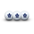 Toronto Maple Leafs NHL Golf Ball 3 Pack Set product image 1, provided for visual reference and product detail review