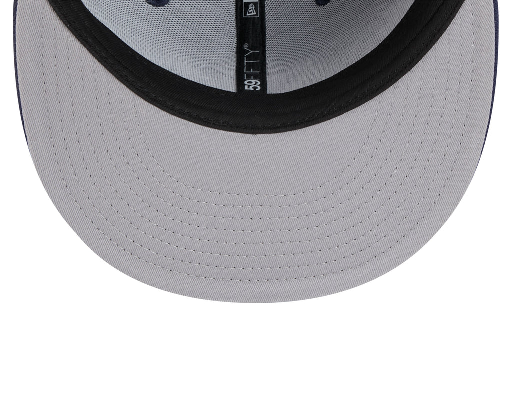 Toronto Maple Leafs NHL New Era Men Navy 59Fifty Core Fitted Hat product image 7, provided for visual reference and product