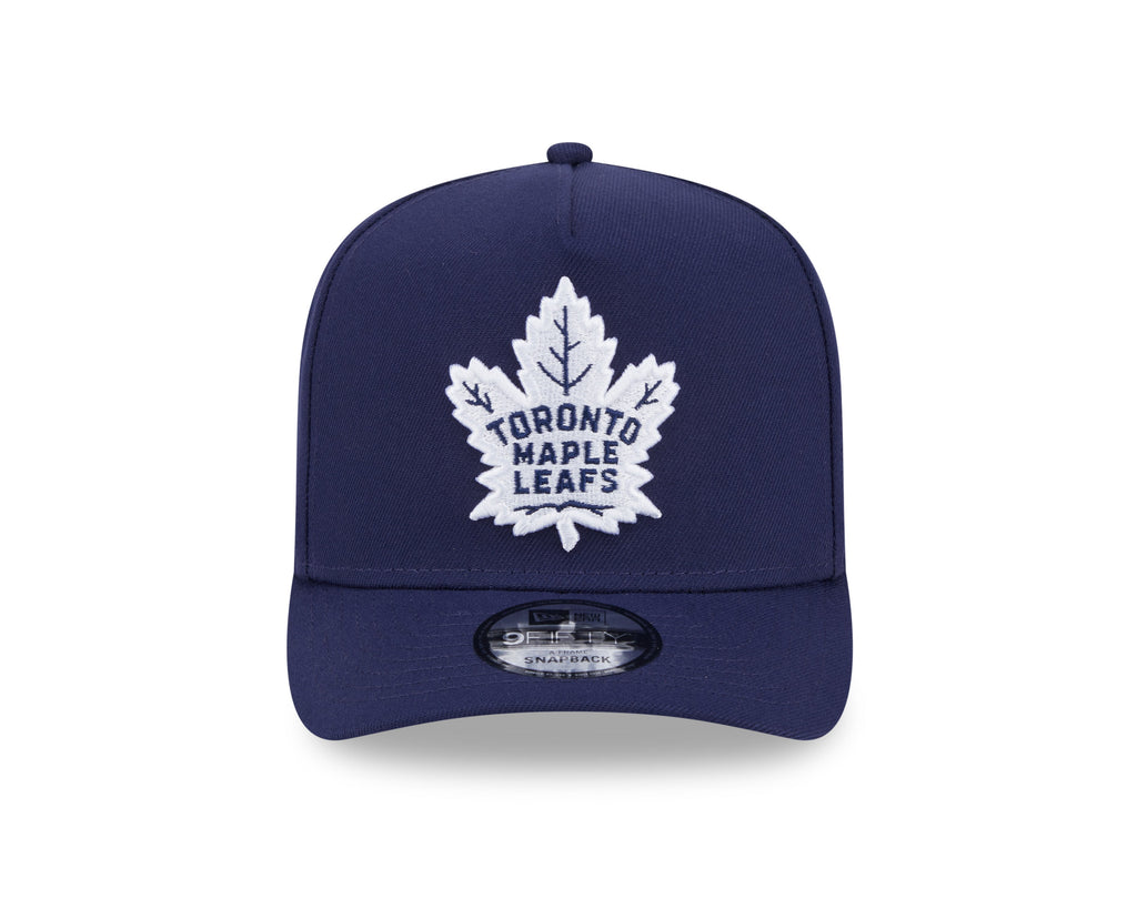 Toronto Maple Leafs NHL New Era Men Royal Blue 9Fifty A-Frame Snapback product image 3, provided for visual reference and
