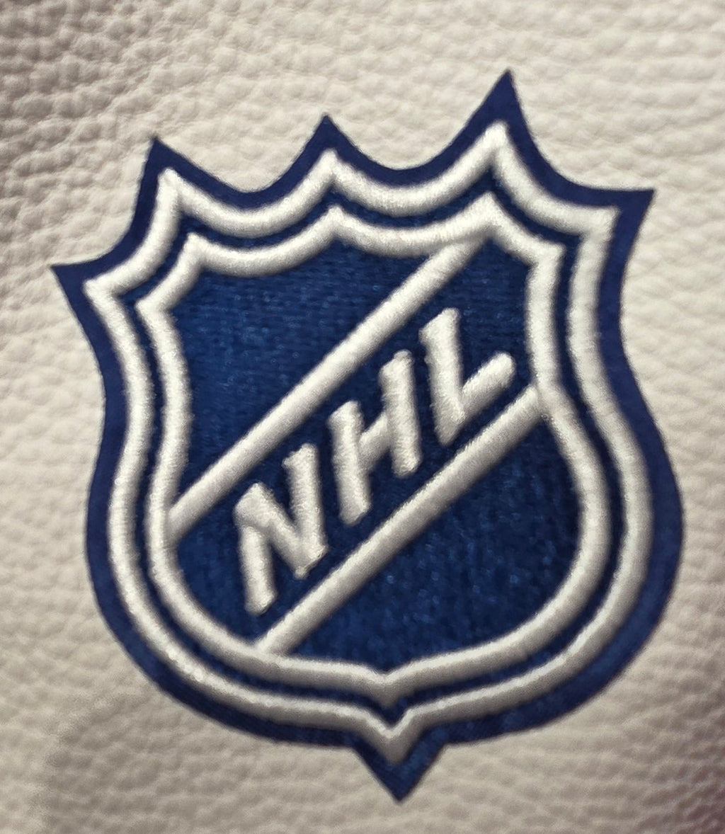 Toronto Maple Leafs NHL Pro Standard Men Royal Blue/White City Arch Wool Varsity Jacket product image 5, provided for visual