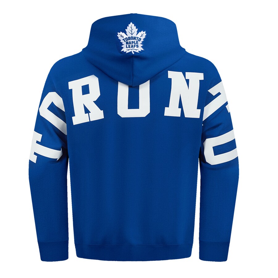 Toronto Maple Leafs NHL Pro Standard Men Royal Blue Wingspan Pullover Hoodie product image 3, provided for visual reference