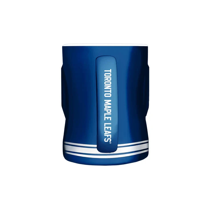 Toronto Maple Leafs NHL TSV 14oz Blue Sculpted Mug product image 3, provided for visual reference and product detail review