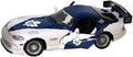 Toronto Maple Leafs NHL Top Dog 1:18 2009 Dodge Viper Diecast Car product image 1, provided for visual reference and product