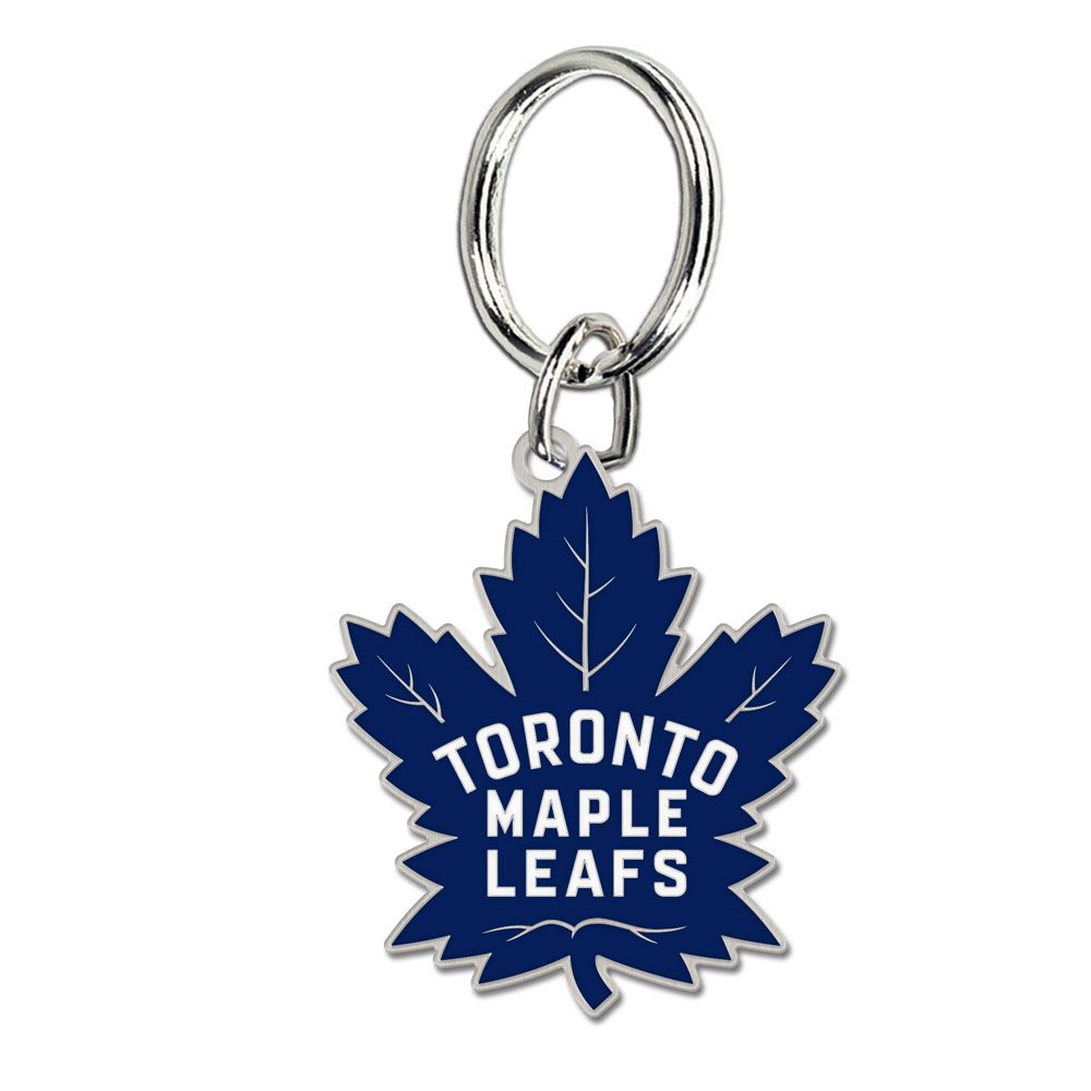 Toronto Maple Leafs NHL WinCraft Team Logo Premium Keychain product image 1, provided for visual reference and product