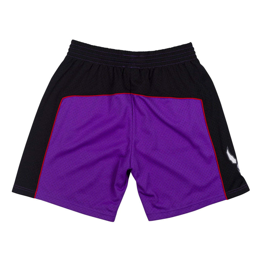 Toronto Raptors NBA Mitchell & Ness Men Purple 1999-00 Hardwood Classics Swingman Shorts product image 2, provided for