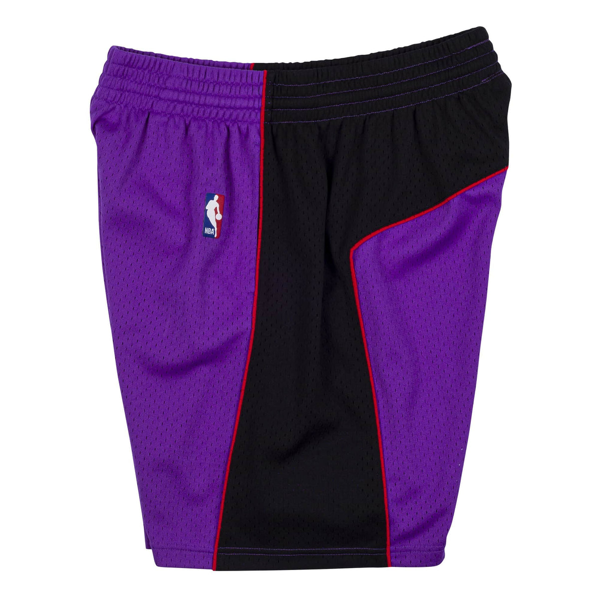 Toronto Raptors NBA Mitchell & Ness Men Purple 1999-00 Hardwood Classics Swingman Shorts product image 3, provided for