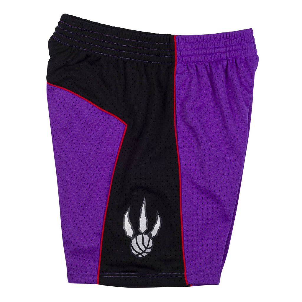 Toronto Raptors NBA Mitchell & Ness Men Purple 1999-00 Hardwood Classics Swingman Shorts product image 4, provided for