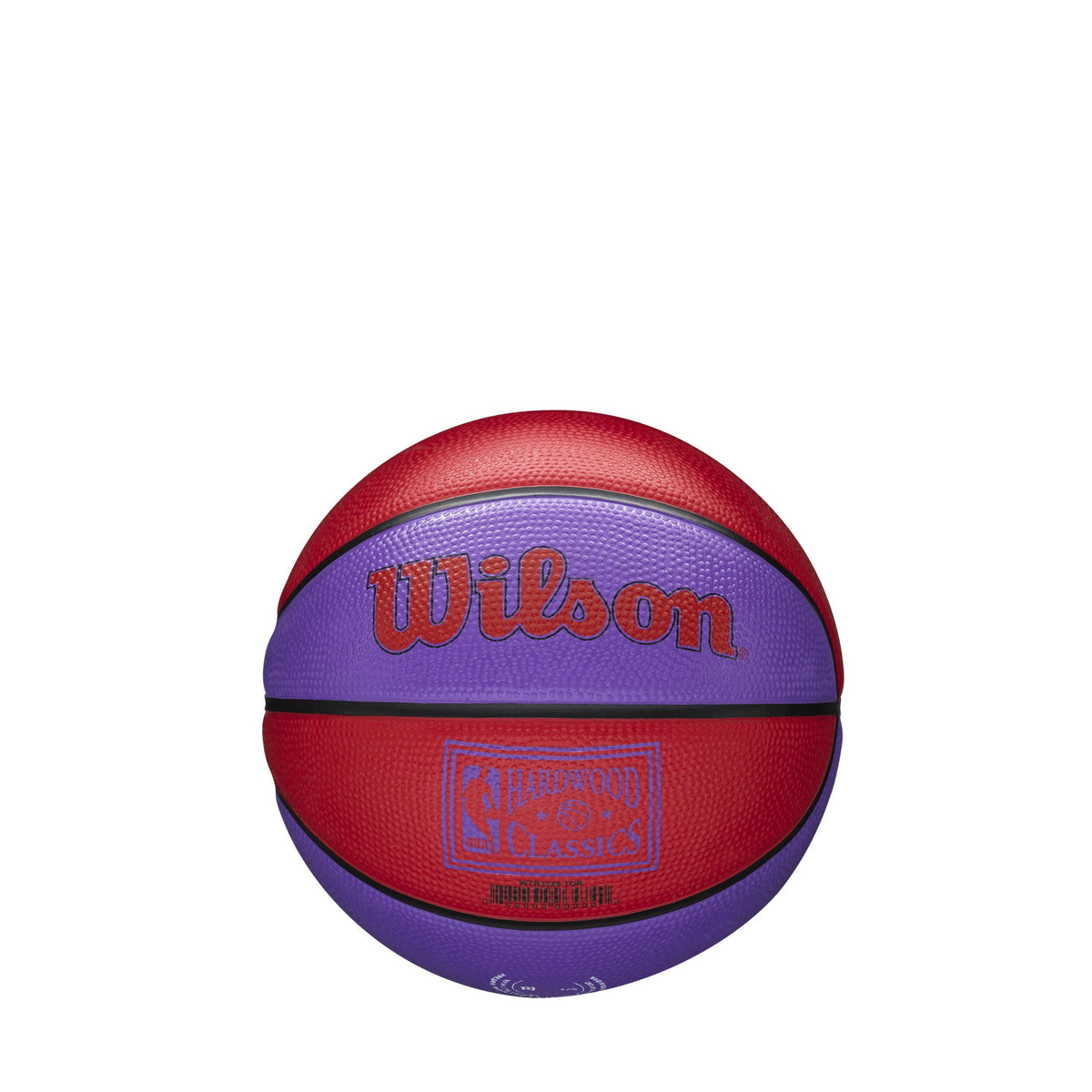 Toronto Raptors NBA Wilson Hardwood Classics Retro Mini Basketball product image 2, provided for visual reference and