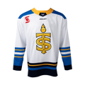 Toronto Sceptres PWHL Bauer Unisex White 2025 Replica Away Jersey product image 1, provided for visual reference and product