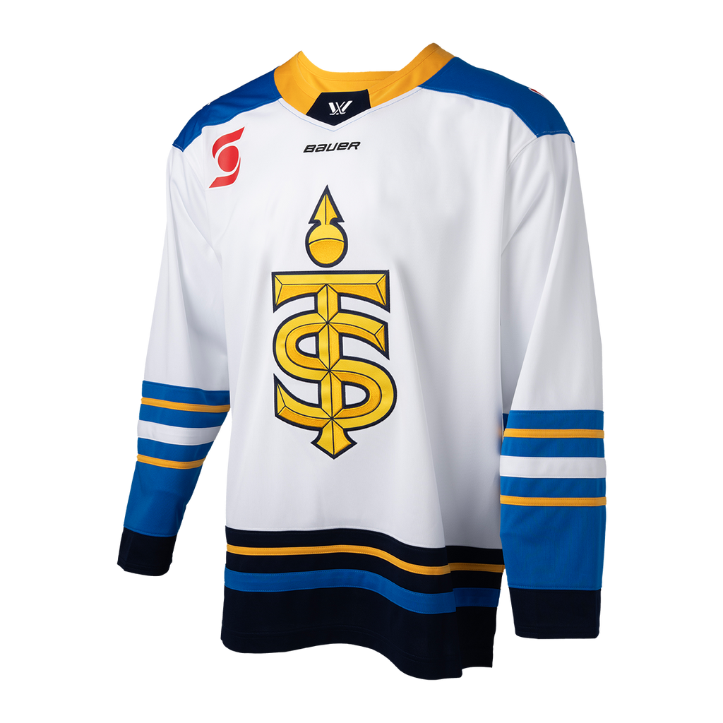 Toronto Sceptres PWHL Bauer Unisex White 2025 Replica Away Jersey product image 3, provided for visual reference and product