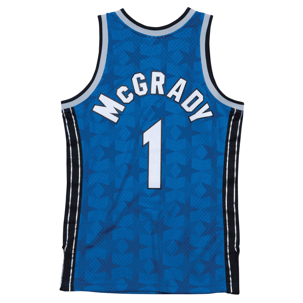 Tracy Mcgrady Orlando Magic NBA Mitchell & Ness Men Royal Blue 2000-01 Hardwood Classics Swingman Jersey product image 1,