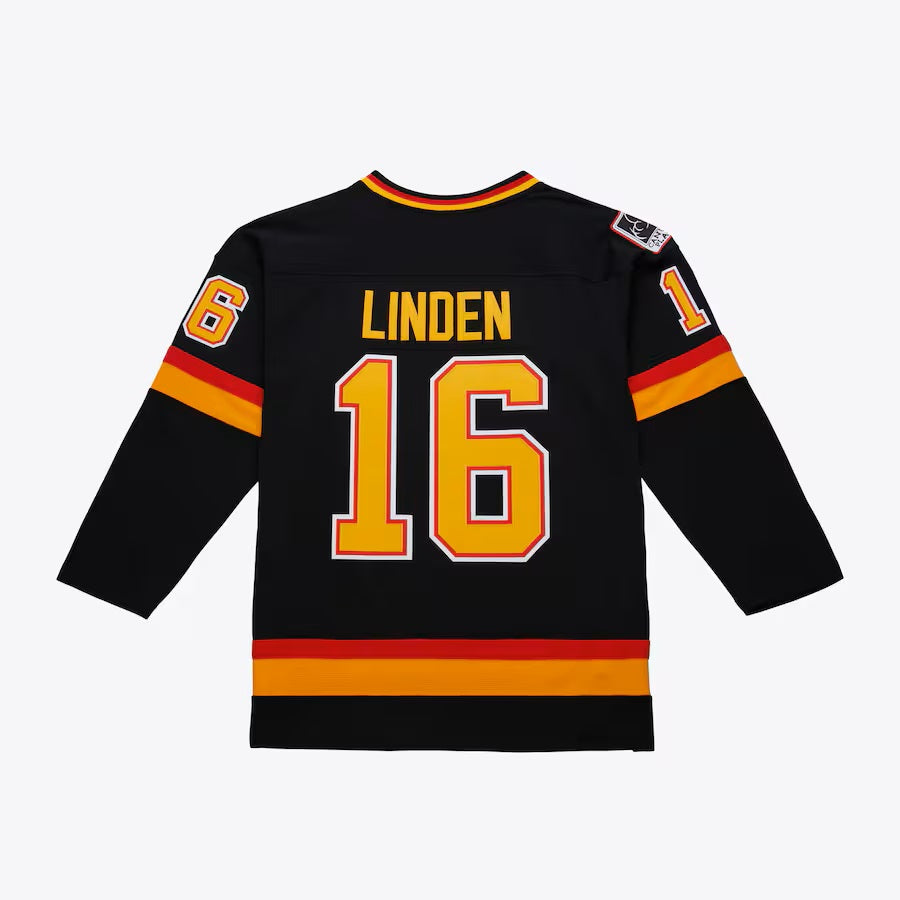 Trevor Linden Vancouver Canucks NHL Mitchell & Ness Men Black 1994 Power Play Authentic Jersey product image 1, provided for