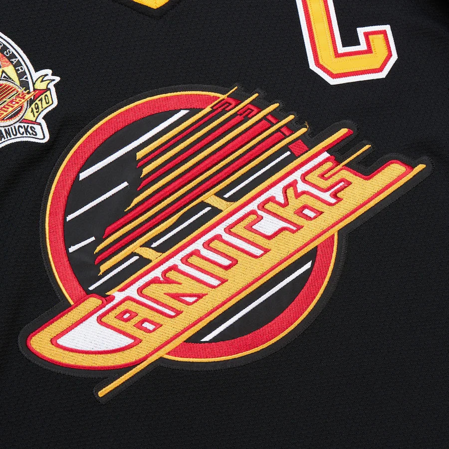 Trevor Linden Vancouver Canucks NHL Mitchell & Ness Men Black 1994 Power Play Authentic Jersey product image 4, provided for