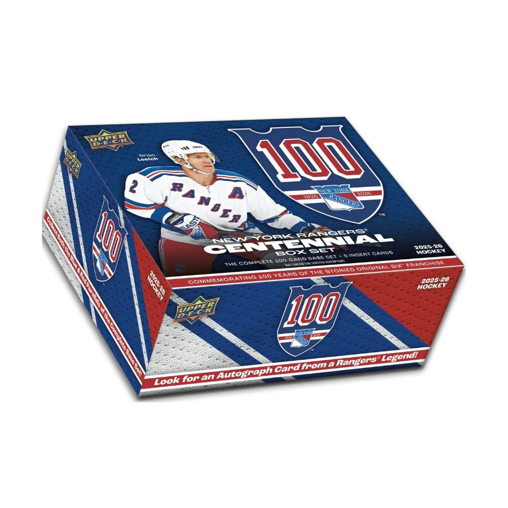 New York Rangers NHL Upper Deck 2026 Centennial Box Set product image 1, provided for visual reference and product detail