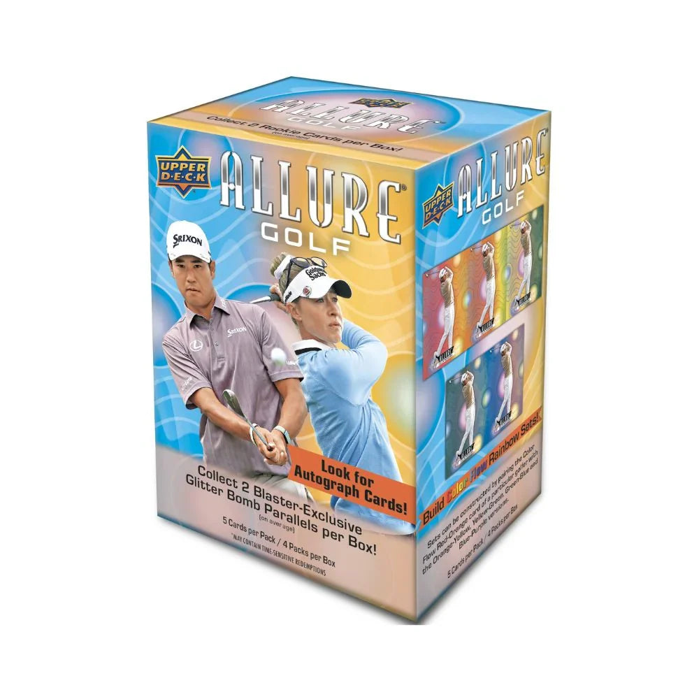 2026 Upper Deck Allure Golf Blaster Box product image 1, provided for visual reference and product detail review
