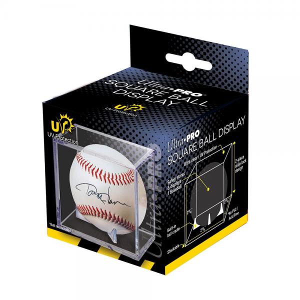 Ultra Pro Cube Baseball Holder Display UV Protected product image 1, provided for visual reference and product detail review