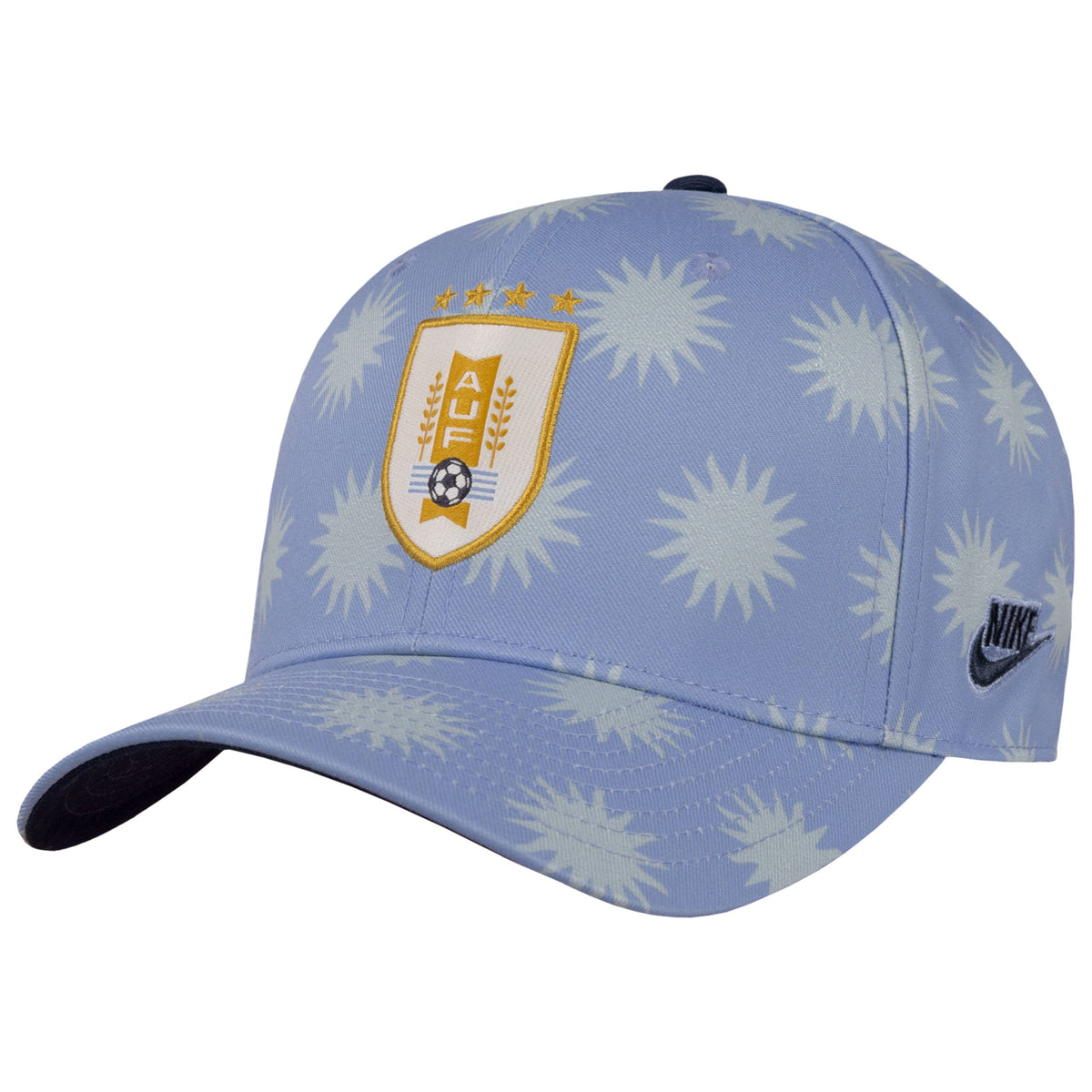 Uruguay National Team FIFA Nike Men Light Blue Rise Adjustable Hat product image 1, provided for visual reference and