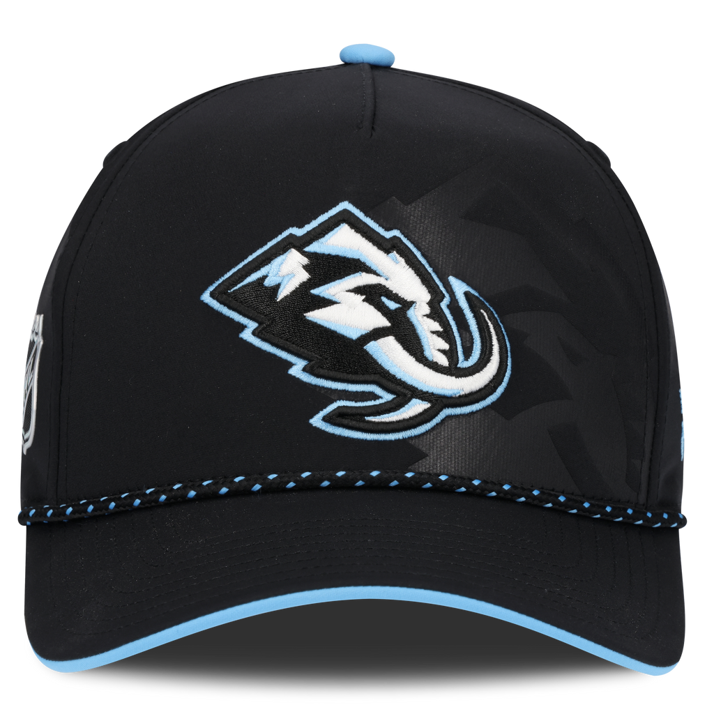 Utah Mammoth NHL Fanatics Branded Men Black 2026 Draft Authentic Pro A-Frame Adjustable Hat product image 3, provided for