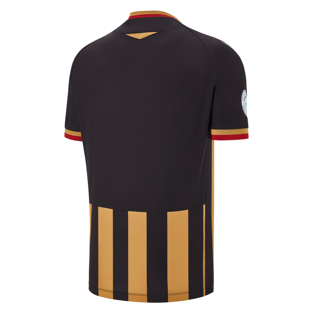 Valour FC CPL Macron Men Black/Gold 2025/26 Primary Match Jersey product image 2, provided for visual reference and product