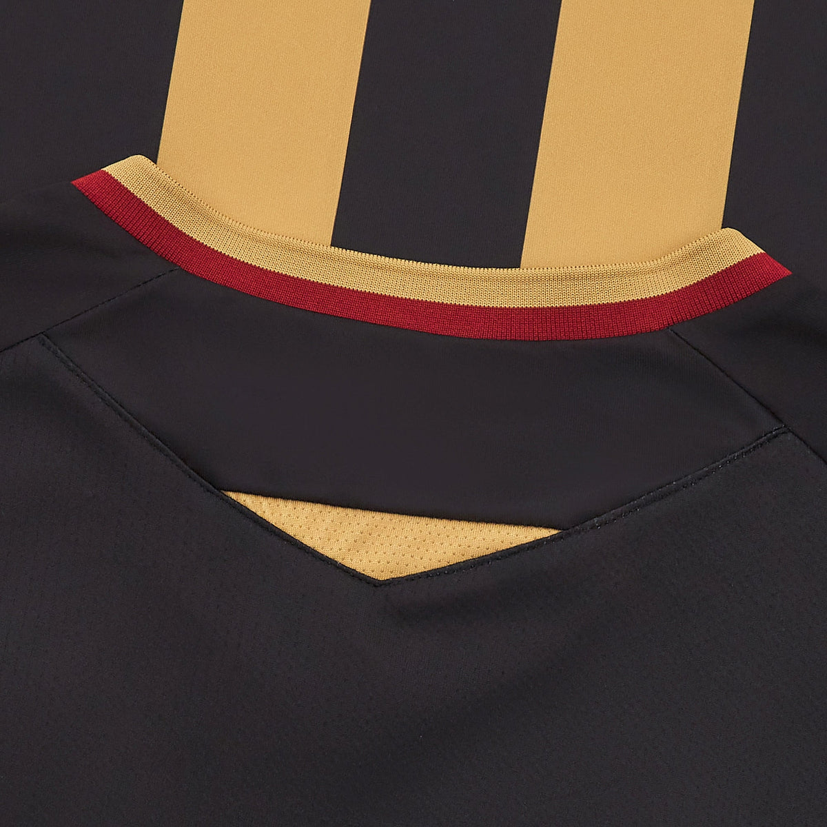 Valour FC CPL Macron Men Black/Gold 2025/26 Primary Match Jersey product image 6, provided for visual reference and product