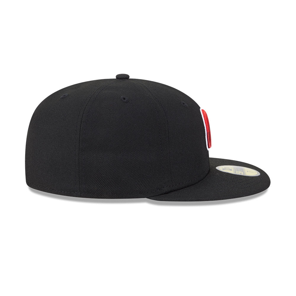 Vancouver Canadians MiLB New Era Men Black 59Fifty Authentic Collection Fitted Hat product image 6, provided for visual