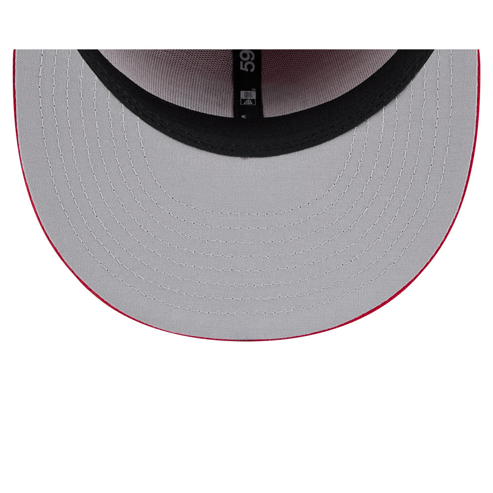 Vancouver Canadians MiLB New Era Men Red 59Fifty Authentic Collection Fitted Hat product image 7, provided for visual