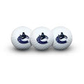 Vancouver Canucks NHL Golf Ball 3 Pack Set product image 1, provided for visual reference and product detail review