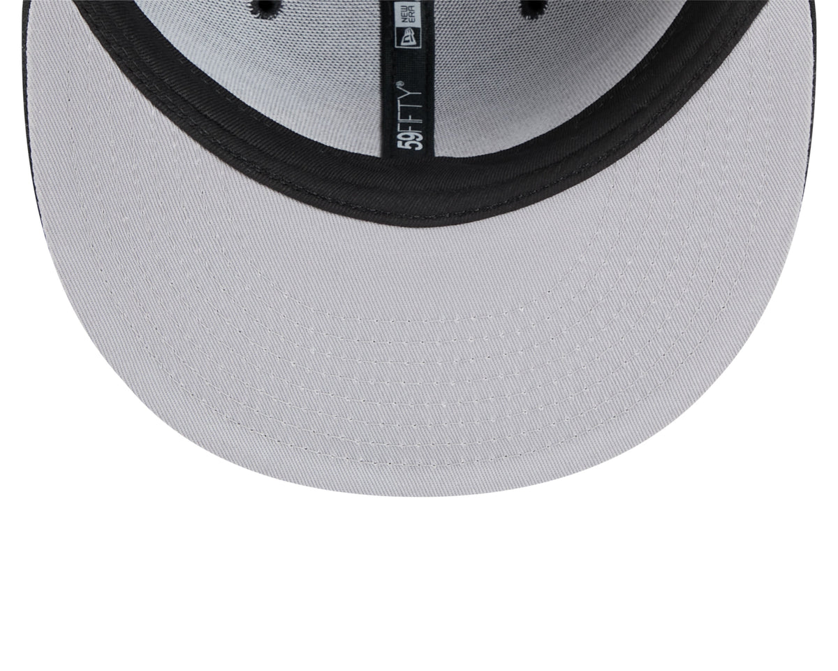 Vancouver Canucks NHL New Era Men Black 59Fifty Core Fitted Hat product image 7, provided for visual reference and product