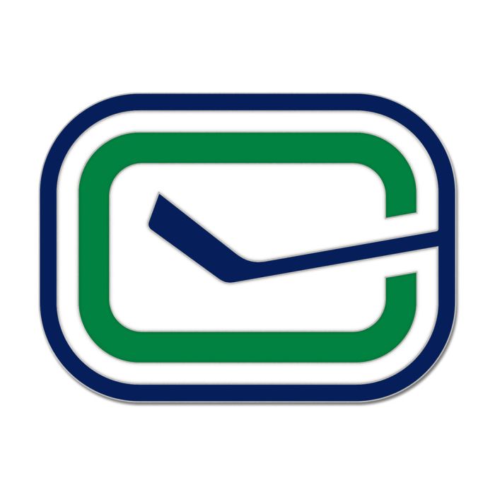 Vancouver Canucks NHL WinCraft Alternate Logo Collector Enamel Pin product image 1, provided for visual reference and