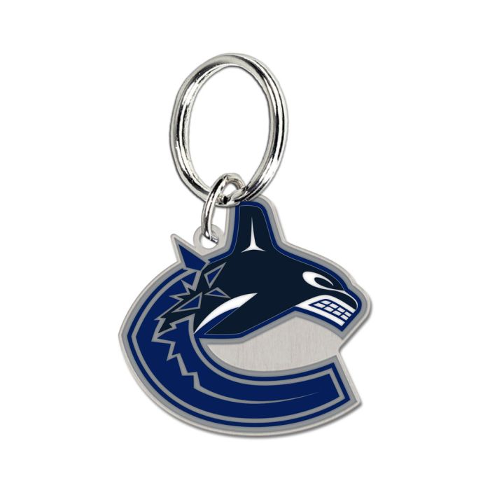Vancouver Canucks NHL WinCraft Team Logo Premium Keychain product image 1, provided for visual reference and product detail