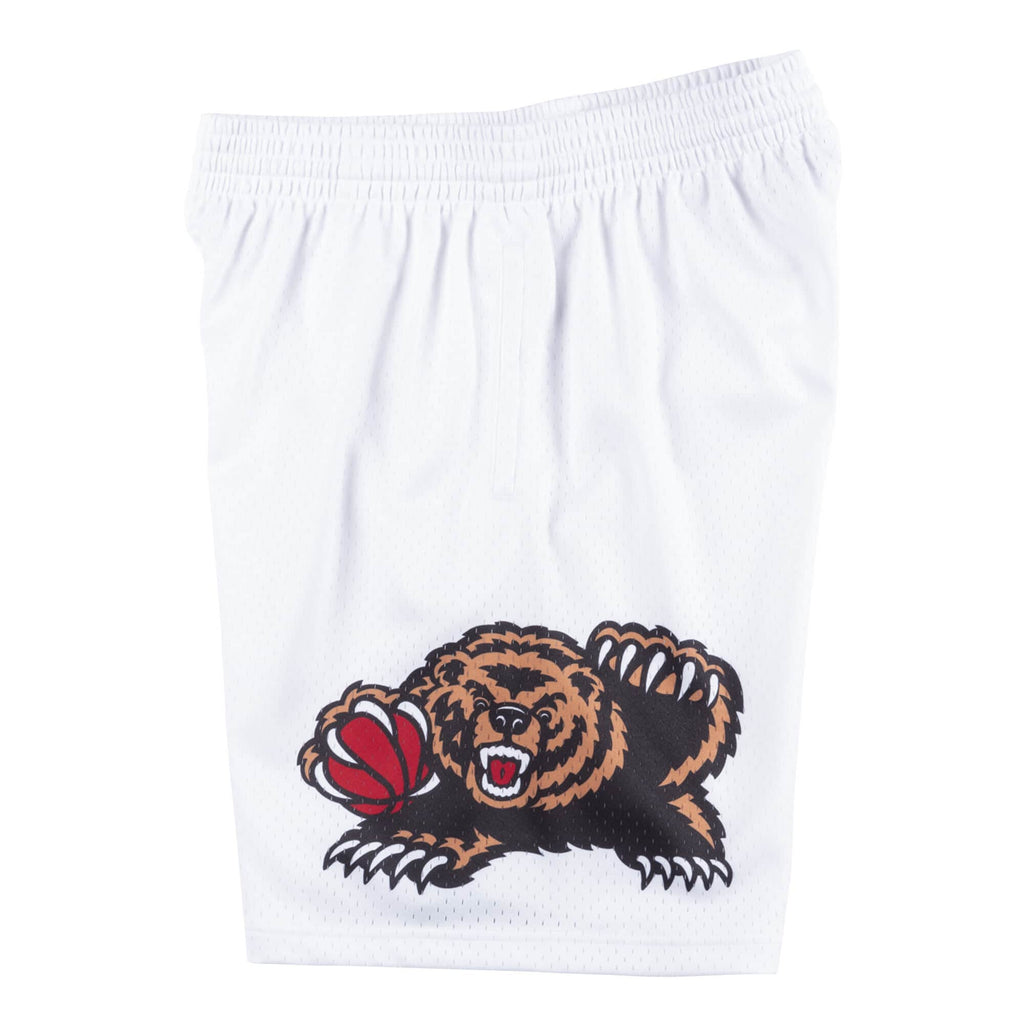 Vancouver Grizzlies NBA Mitchell & Ness Men White 1998-99 Hardwood Classics Swingman Shorts product image 3, provided for