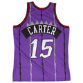 Vince Carter Toronto Raptors NBA Mitchell & Ness Men Purple 1998-99 Hardwood Classic Authentic Jersey product image 1,