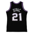 Vlade Divac Sacramento Kings NBA Mitchell & Ness Men Black 2000-01 Hardwood Classics Swingman Jersey product image 1,