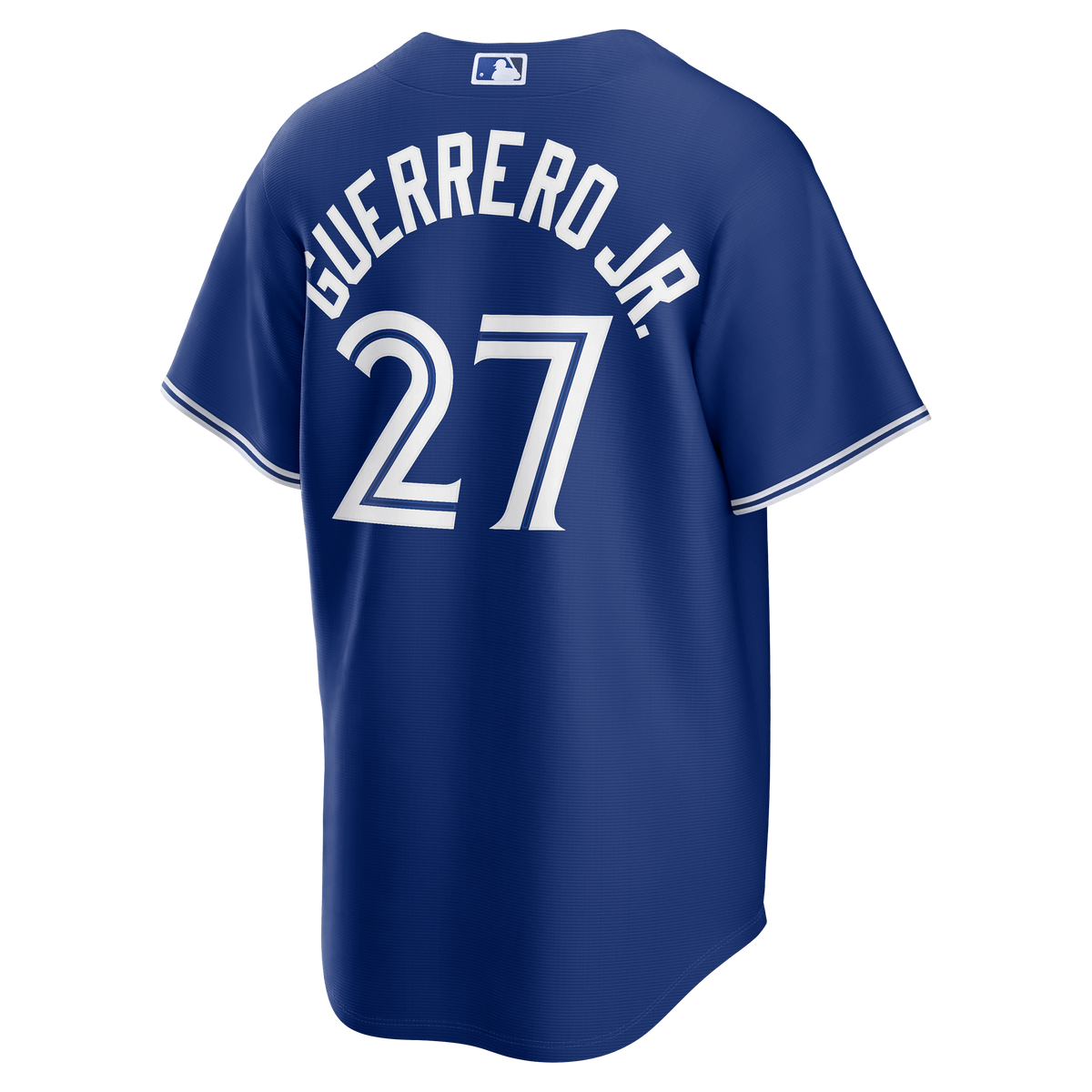 Vladimir Guerrero Jr. Toronto Blue Jays MLB Nike Men Blue Alternate Replica Jersey product image 1, provided for visual